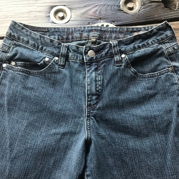 JAG Jeans Mid-rise Straight Leg Stretch Jeans Size 10 - Picture 3 of 10